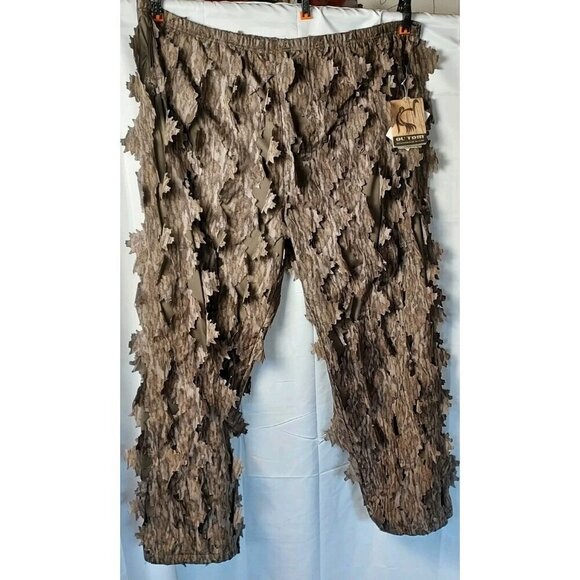 Drake Ol Tom OT7200 Mens 3XL Technical Turkey 3D Leafy Pants Mossy Oak Greenleaf - Picture 1 of 5